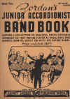 Zordan's Junior Accordionist Band Book Volume 2 for 3rd and 4th Accordion (1936) used accordion book for sale in Australian second hand music shop
