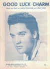 Good Luck Charm 1962 Elvis Presley sheet music