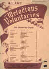 Allans' Melodious Voluntaries For American Organ Vol.20