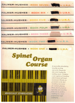 Palmer-Hughes Spinet Organ Course Books 1-7