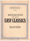 Beringer's School of Easy Classics Haydn for easy piano