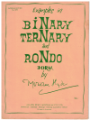 Examples in Binary Ternary and Rondo form by Miriam Hyde