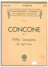 Concone 50 Lessons For High Voice Op.9