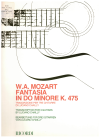 Mozart Fantasia in C minor K.475 by W A Mozart transcribed for 3 guitars