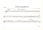 Advance Australia Fair (with optional Introduction)/Waltzing Matilda for Concert Band