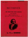 Beethoven The 32 Piano Sonatas in 5 Volumes: Vol.I Miniature Study Score