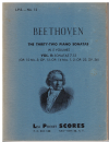 Beethoven The 32 Piano Sonatas in 5 Volumes: Vol.II Miniature Study Score