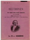 Beethoven The 32 Piano Sonatas in 5 Volumes: Vol.II Miniature Study Score