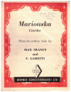 Mariouska Czardas for Piano-Accordion Solo by Max Francy and F Gabutti sheet music