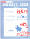 Children's Songs Folio childrens piano songbook