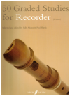 50 Graded Studies For Recorder (Descant) edited by Sally Adams and Paul Harris