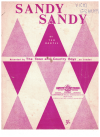 Sandy Sandy (1963) The Town and Country Boys sheet music