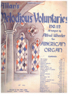 Allan's Melodious Voluntaries Vol.12 Arranged By Alfred Wheeler For American Organ