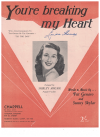 You're Breaking My Heart sheet music