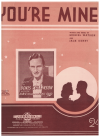 You're Mine sheet music