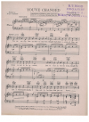 You've Changed sheet music