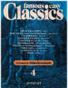 Famous Easy Classics Arranged For Piano By John Brimhall Vol.4