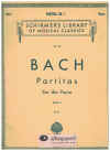 Bach Partitas For The Piano Book 1 Nos.1-3