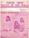 Valley Of The Dolls Theme sheet music
