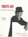 That's Life (1966 Frank Sinatra) sheet music