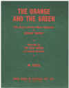 The Orange And The Green original sheet music (1966 The Irish Rovers)