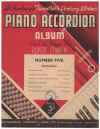 Ascherberg's Twentieth Century Albums Piano Accordion Album No. 5