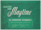 Selections From 'Maytime'  simplified piano songbook