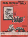 Baby Elephant Walk from 'Hatari!' Piano Theme (1962) sheet music