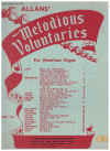 Allan's Melodious Voluntaries for American Organ Vol. 24 organ music book