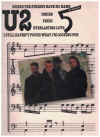 U2 Five Of The Best PVG songbook