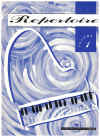 Improve Your Repertoire Volume 1 piano music book