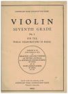 AMEB Violin Grade 7 No. 3 Violin Examinations Book (1964)