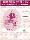 Drum Solos And Fill-Ins For The Progressive Drummer Book 1 by Ted Reed