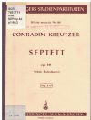 Septett Op. 62 by Conradin Kreutzer (Victor Redtenbacher) Miniature Study Score