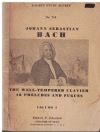 Bach The Well-Tempered Clavier 48 Preludes and Fugues for Piano Vol.I Miniature Study Score