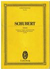 Schubert Trio for Piano, Violin and Violoncello in B flat Major D.898 Miniature Study Score