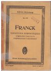 Franck Symphonic Variations For Piano and Orchestra for Orchestra Miniature Study Score.