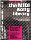 Stage and Screen: The MIDI song Library Interactive Music Pack