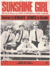 Sunshine Girl (1968 Herman's Hermits) original sheet music