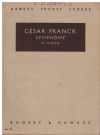 Franck Symphony in D minor for Orchestra Miniature Study Score