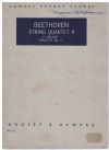 Beethoven String Quartet No. 9 in C Major, Op. 59, No. 3 for String Ensemble Miniature Study Score