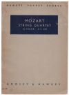 Mozart String Quartet No. 16 in E flat Major K.V. 428 Miniature Study Score