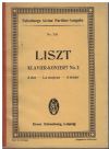 Piano Concerto No. 2 in A Major for Piano and Orchestra by Franz Liszt Miniature Study Score