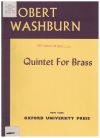 Quintet For Brass by Robert Washburn