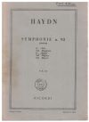 Haydn Symphony No.92 in G Major 'Oxford' for Orchestra Miniature Study Score