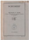 Schubert Octett in F Major Op. 166 Miniature Study Score